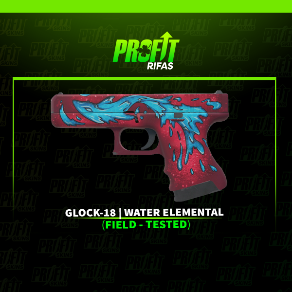 GLOCK WATER ELEMENTAL | RIFINHA COM DESCONTO #3🍀